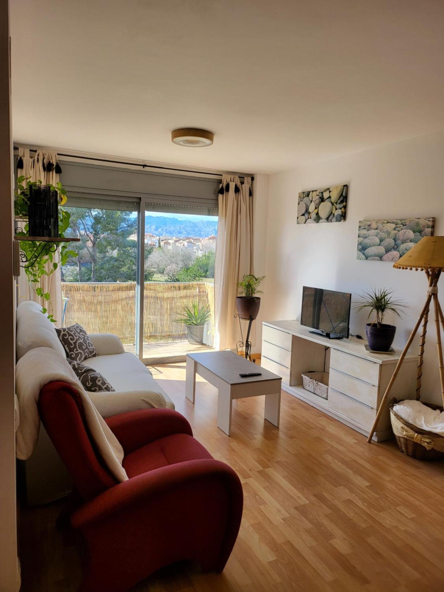Apartamento Vallfogona Relax Santa Bárbara المظهر الخارجي الصورة